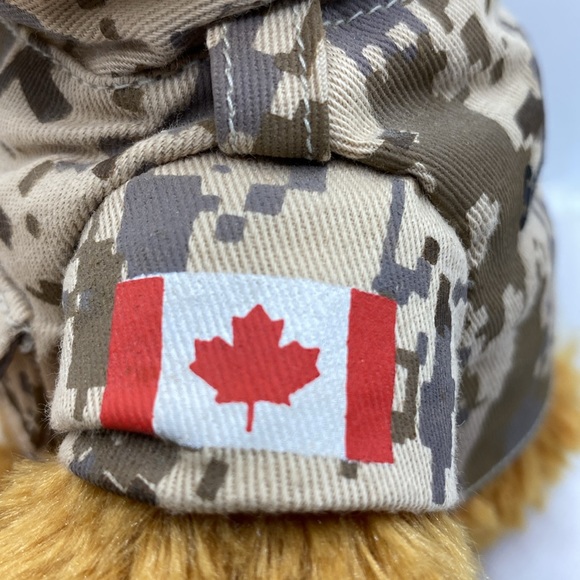 Military Teddy Bear Camouflage Soldier Canada Flag Creature Comfort Plus… - Picture 5 of 13